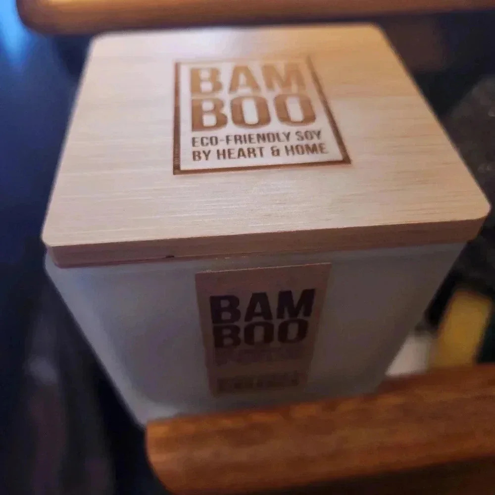 Bamboo Eco Friendly Soy Candle